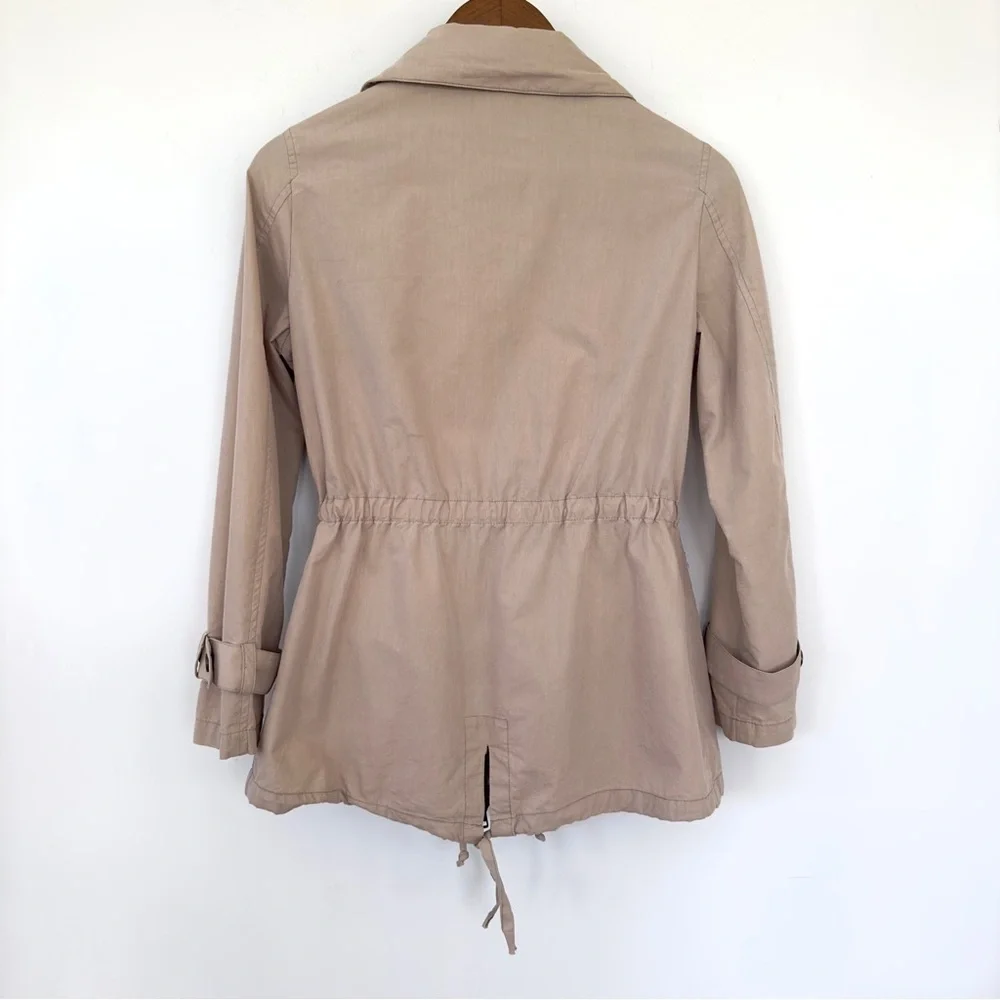 Steve Madden spring jacket, zip front with drawstring waist, cotton blend - Picture 9 of 16